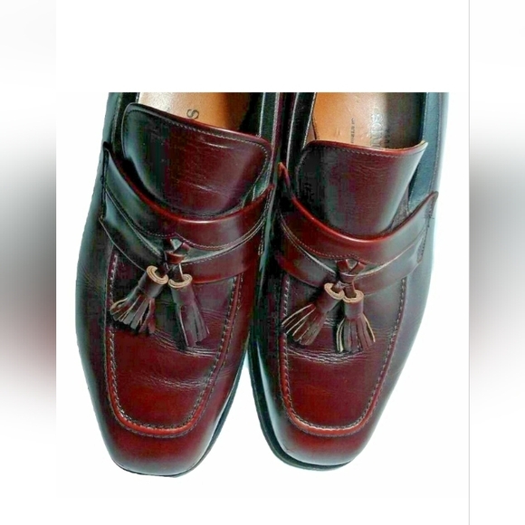 Allen Edmonds Biscayne Tassel Loafers Shoes Men´s Size...